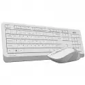 A4 Tech Fg1010 Beyaz Q Mm 2.4g Kablosuz Klavye Mouse Set