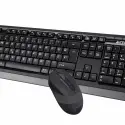 A4 TECH FG1010 F USB GRİ KLAVYE+MOUSE KABLOSUZ SET