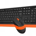 A4 Tech Fg1010 Kablosuz Q Klavye-mouse Siyah-
