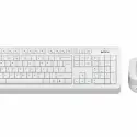 A4 TECH FG1010 Q 2.4 GHZ USB BEYAZ KLAVYE+MOUSE KABLOSUZ SET