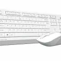 A4 TECH FG1010 Q 2.4 GHZ USB BEYAZ KLAVYE+MOUSE KABLOSUZ SET