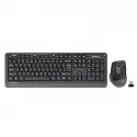 A4 Tech Fg1035 Gri Q Mm 2.4g Kablosuz Klavye Mouse Set