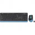 A4 Tech Fg1035 Kablosuz Q Klavye-mouse Mavi Set