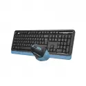 A4 Tech Fg1035 Mavi Q Mm 2.4g Kablosuz Klavye Mouse Set