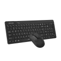 A4 TECH FG2300 Q SILENT 2.4 GHZ AİR2 SİYAH KLAVYE+MOUSE