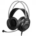 A4 TECH FH-200U SİYAH GRİ MİKROFONLU KULAKLIK USB