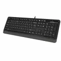 A4 TECH FK10 FN-MULTİMEDYA Q KLAVYE USB GRİ