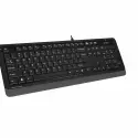 A4 TECH FK10 FN-MULTİMEDYA Q KLAVYE USB GRİ