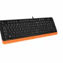 A4 Tech Fk10 Fn-multımedya Q Klavye Usb Turuncu