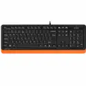 A4 Tech Fk10 Fn-multımedya Q Klavye Usb Turuncu
