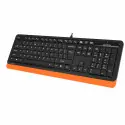A4 Tech Fk10 Fn-multımedya Q Klavye Usb Turuncu
