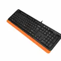 A4 Tech Fk10 Fn-multımedya Q Klavye Usb Turuncu