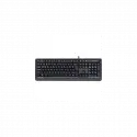 A4 Tech Fk10, Gri, Fstyler, Usb Kablolu,  Türkçe F, Multimedya Klavye
