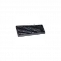 A4 Tech Fk10, Gri, Fstyler, Usb Kablolu,  Türkçe F, Multimedya Klavye
