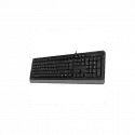 A4 Tech Fk10, Gri, Fstyler, Usb Kablolu, Türkçe Q, Multimedya Klavye