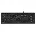 A4 Tech Fk10 Q Tr Mm Gri/siyah Usb Kablolu Klavye