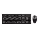 A4 Tech Km-72620d Usb Q Klavye-mouse Siyah Set