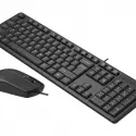A4 TECH KR-3330S Q 2.4 GHZ SİYAH KLAVYE+MOUSE