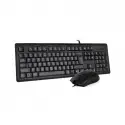 A4 Tech Kr-9276 Q Usb Mm Kablolu Klavye Mouse Set