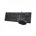 A4 Tech Kr-9276 Q Usb Mm Kablolu Klavye Mouse Set