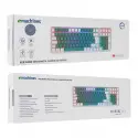 Acer Emachines, Eak100, Yeşil/beyaz, Usb Kablolu, Rgb Backlight, Red Switch, Mekanik, Türkçe Q, 100 Tuşlu, Gaming Klavye