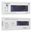 Acer Emachines, Eak68, Siyah/gri, Usb Kablolu, Rgb Backlight, Red Switch, Mekanik, Türkçe Q, 68 Tuşlu, Gaming Klavye
