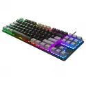 Acer Emachines, Eak87, Siyah/gri, Usb Kablolu, Rgb Backlight, Red Switch, Mekanik, Türkçe Q, 87 Tuşlu, Gaming Klavye