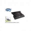Addıson Anc-40d, 20cm Fan, 10-16 Notebook Soğutucu, 4 Usb 2.0 Giriş, Mavi Ledli Fan(siyah)