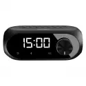Asonıc As-w6, Siyah, 5w, Usb, Aux, Bluetooth,  Kablosuz, Taşınabilir, 1200mah Batarya, Alarmlı Saat, Derece Ve Speaker