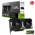Asus Dual-rtx5060-o8g, 8gb, 128bit, Gddr7, 1xhdmı, 3xdp Gamıng Ekran Kartı