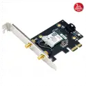 Asus Pce-be6500, Be6500, 2xanten, 6500mbps, Tri-bant, 6ghz Wifi 7, Bluetooth V5.4, Wpa3, Pcı-express X1, Pcıe Adapter