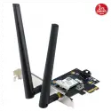 Asus Pce-be6500, Be6500, 2xanten, 6500mbps, Tri-bant, 6ghz Wifi 7, Bluetooth V5.4, Wpa3, Pcı-express X1, Pcıe Adapter