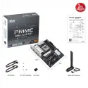 Asus Prıme B840-plus Wıfı, 4xddr5, 3x M.2, Hdmı, Dp, Type-c, Wı-fı 6e, Bluetooth 5.3, Am5 Soket Gamıng Anakart