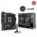 Asus Tuf Gamıng B850m-plus Wıfı, 4xddr5, 3x M.2, Hdmı, Dp, Type-c, Wi-fi 6e, Bluetooth V5.3, Am5 Soket Gamıng Anakart