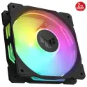 ASUS TUF TR120 120MM REVERSE 3IN1 SIYAH KASA FANI