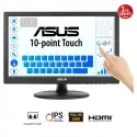 Asus Vt169he 15.6 5ms, 60hz, Dokunmatik, Hdmı, D-sub, Düşük Mavi Işık, Freesync, Ips Panel Monitör