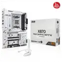 Asus X870 Max Gamıng Wıfı7 W, 4xddr5, 3xm2, Hdmı, Dp, Type-c, Wi-fi 7, Bluetooth V5.3, Am5 Soket Gamıng Anakart