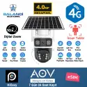 Balandı Pro-8200gıp 4mp 2 Kameralı 4g Aov E-sim Solar Kamera (hıeasy)