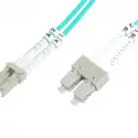 Beek Bc-fo-5lcsc-02/3 2m Lc-sc Fiber Patch,om3