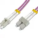 Beek Bc-fo-5lcsc-02/4 2m Lc-sc Fiber Patch,om4