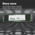 Crucıal Ct1000e100ssd8, E100, 1tb, 5000/4500, Gen4, Nvme Pcıe M.2 2280, Ssd