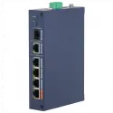 Dahua Chs4106-4et-60, 4 Port, Megabit, Poe, 60w,  1 Port Uplink, 1 Port Sfp, Cloud Yönetilebilir, Switch