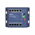 Dahua Chs4110-8et-90-f, 8 Port, Megabit, Poe 90w, 1 Port Uplink, 1 Port Combo, Cloud Yönetilebilir, Switch