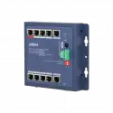Dahua Chs4110-8et-90-f, 8 Port, Megabit, Poe 90w, 1 Port Uplink, 1 Port Combo, Cloud Yönetilebilir, Switch