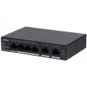 Dahua Cs4006-4gt-60, 4 Port, Gigabit, Poe 60w, 2 Port Uplink, Cloud Yönetilebilir, Switch