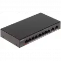 Dahua Cs4010-8gt-110, 8 Port, Gigabit, Poe 110w, 2 Port Uplink, Cloud Yönetilebilir, Switch