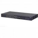 Dahua Cs4220-16gt-135, 16port, Gigabit, Poe 135w, 2 Port Gigabit Uplink, 2 Port Sfp Gigabit Combo, Cloud Yönetilebilir, Switch