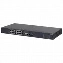 Dahua Cs4220-16gt-240, 16port, Gigabit, Poe 240w, 2 Port Gigabit Uplink, 2 Port Sfp Gigabit Combo, Cloud Yönetilebilir, Switch