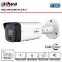 Dahua Hac-me1509th-a-pv, 5mpix, 3.6mm Lens, 40 Mt Gece Görüşü, Full Color, 4 In 1, Dahili Mikrofon, Ip67, Metal Kasa, Bullet Kamera