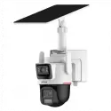 Dahua  Ipc-pts2649c-3e3z-4gb20, 2x 3mpix, 2,8 Lens+3,6 Lens, Wizcolor, 50mt Gece Görüşü, Ip66,  Hybrid-zoom Pt 4g Solar Ip Kamera